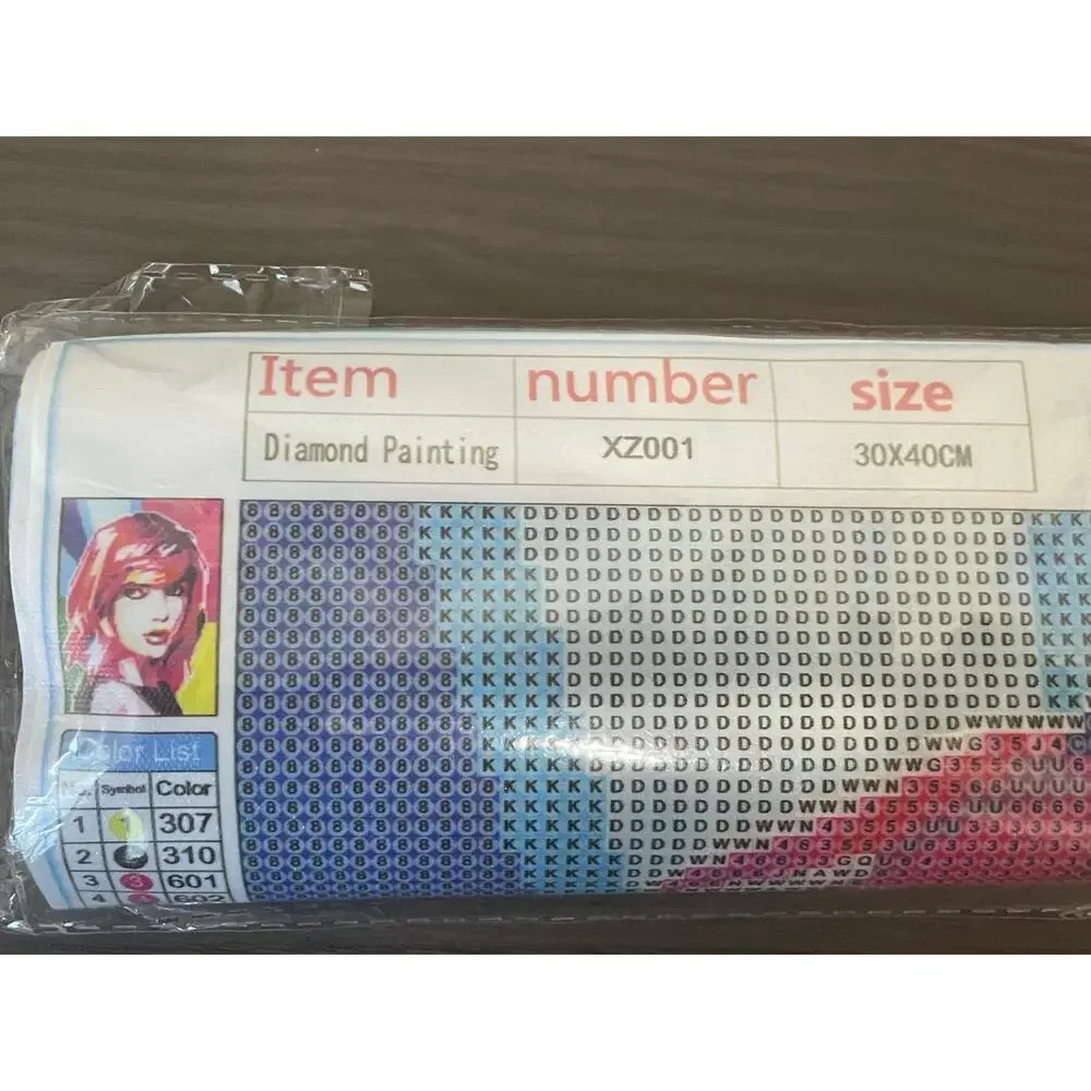 Taylor Swift Diamond Art Painting Sealed‎ New 30x40cm Eras Tour Swiftie Full Kit